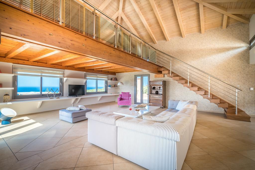 Villa Merovigli - Sea Views & Private Pool, Ideal For Large Groups, By Zantewize Трагаки Екстериор снимка